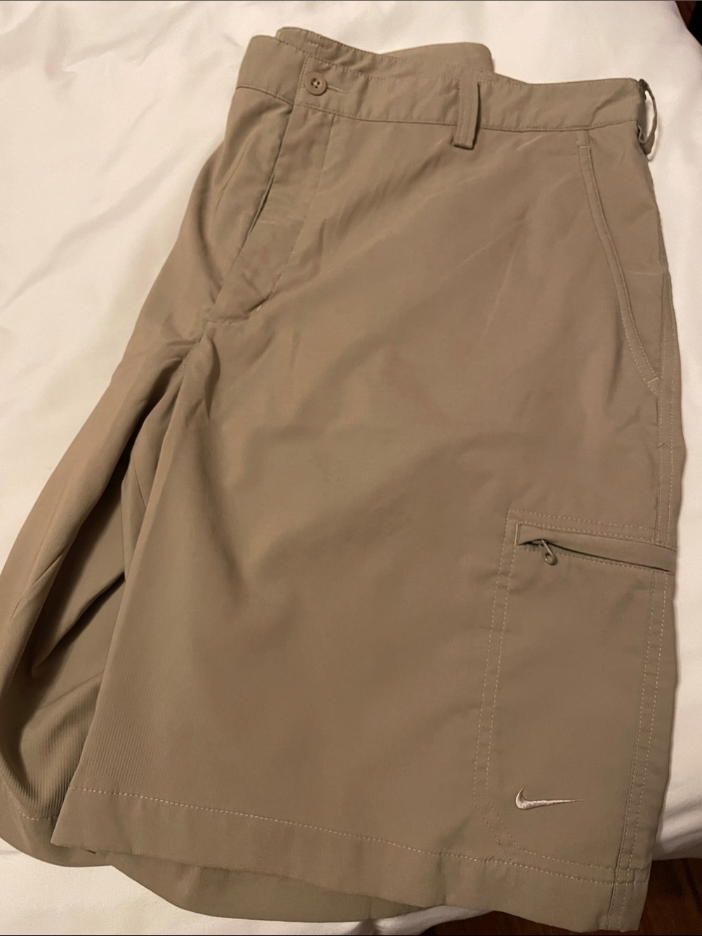 Nike Tan Performance Cargo Shorts